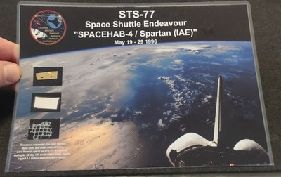 - SPACE FLOWN - ENDEAVOUR STS-77