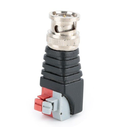 20x Monitoring wideo Wtyczka Złącze BNC Adapter Wtyczka Jack do kamery CCTV CB - Zdjęcie 3 z 10