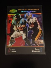 Fred Taylor, Ricky Williams 2000 Bowmans Best Performers 99
