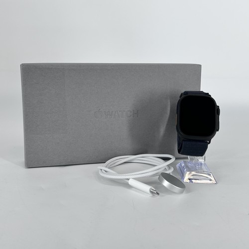 Apple Watch (Ultra 3) 49mm Titanio Nero (LTE) con Loop Alpine Nero - Ottimo - Foto 1 di 7