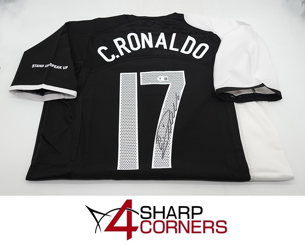 SIGNED AUTOGRAPHED CRISTIANO RONALDO JERSEY BECKETT WITNESSED