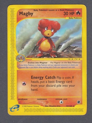 Magby 052/165 Expedition Base Set Regular