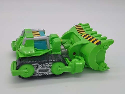 Transformers Boulder The Construction Bot Bulldozer 6" Rescue Bots 1 Step 2011 - Picture 4 of 7