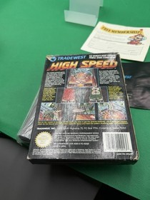 Juego Nintendo NES Alta Velocidad CIB Completo En Caja e Inserto Raro