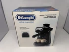 DeLonghi EC5 Steam Espresso Coffee Maker 4 Cup Black New In Box