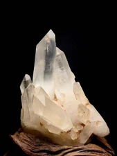 5.14LB Rare Natural white crystal raw stone Crystal Specimen Healing + Stand