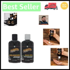 Gentle Cleansing Beard Wash & Conditioner Set - 8 oz, Suitable for All Beards