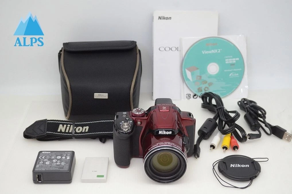 【極美品】 Nikon COOLPIX P520 レッド 箱付き　付属品多数 Amazon.com : Nikon COOLPIX P520 18.1 MP CMOS Digital Camera with