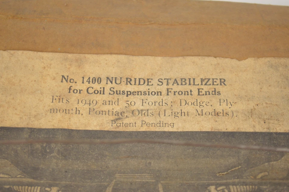 Ford Pontiac Olds Dodge Plymouth 1400 Nu-Ride 1949-1950 kit estabilizador Boardman Foto 3 de 4