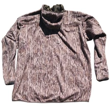 Drake Non-Typical Mossy Oak Bottomland Camo Full Zip Hunting Jacket 2XL