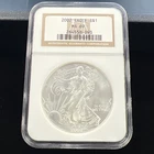 2002 American Silver Eagle $1 - NGC MS 69 / Beautiful Coin! - No Reserve! #093
