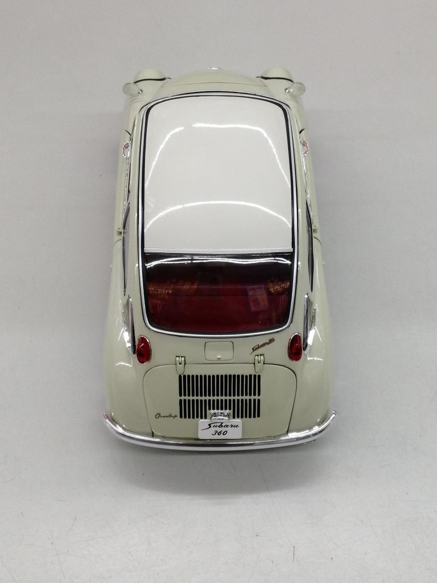 EBBRO Subaru 360 1963 Ivory 1/12 Scale Classic Microcar EBBRO Subaru 360 1963 Ivory 1/12 Scale Classic Microcar