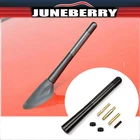 Black Carbon Fiber Short Antenna For Toyota 4.7" General Purpose Universal */