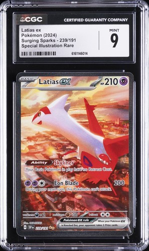 Latias ex graded CGC 9 for sale on eBay