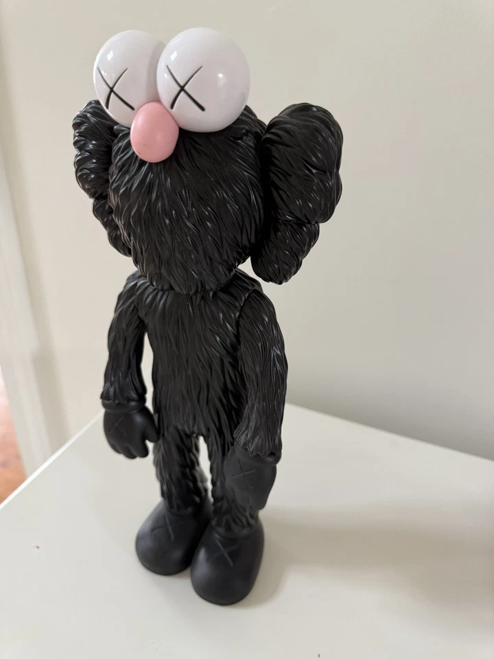 Kaws BFF Open Edition Vinyl 13" Figure - Black - Image 2 of 4
