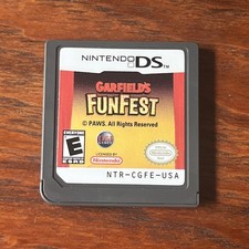 Garfield's FunFest (Nintendo DS, 2008) - Cartridge Only - TESTED!