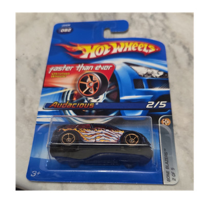 Hot Wheels 1:64 Diecast Audacious Faster Than Ever Bone Blazers 082 Car