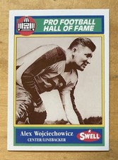 1990 Swell Pro Football Hall of Fame - Alex Wojciechowicz #57 NM+