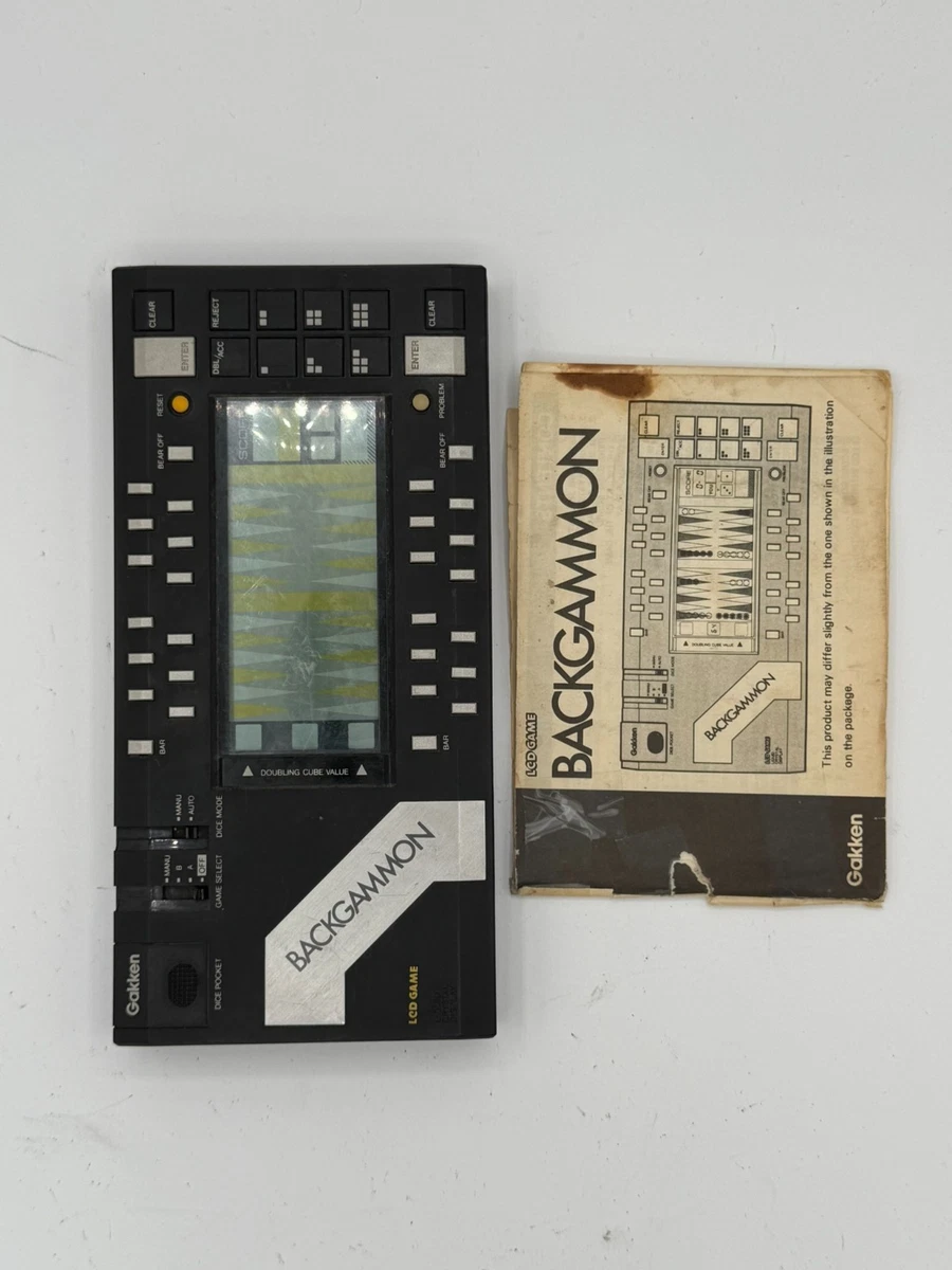 学研　Gakken バックギャモン BACK GAMMON Gakken Backgammon for sale - eBay