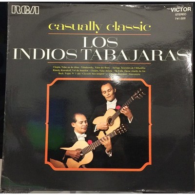 Los Indios Tabajaras - Casually Classic (Vinyl LP - 1972 - FR - Original)