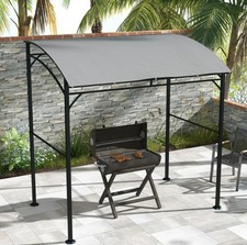 Small Garden Shelter Outdoor Patio Tent BBQ Grill Sun Shade Metal Gazebo Canopy