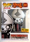 Funko Pop Rocks Ghost 241 Papa Emeritus I Hot Topic Exclusive Vinyl Figure