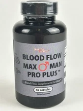Blood Flow Max Man Pro Plus TrueYouHealth 60 Capsules | Male Vitality Support