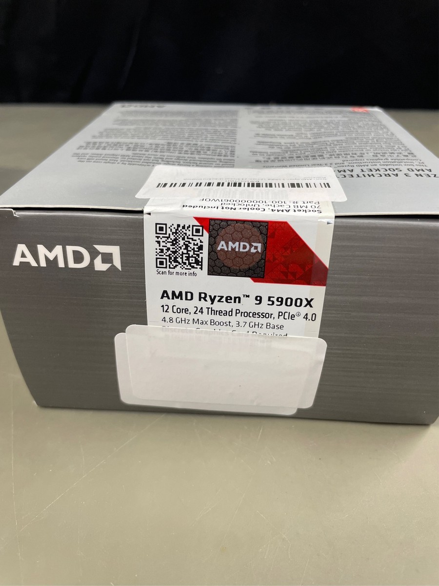 AMD Ryzen™ 9 5900X 12-core/24-thread Desktop Processor 3 | eBay