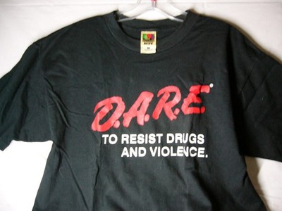 d.a.r.e. program tshirt from 80s in excellent condition