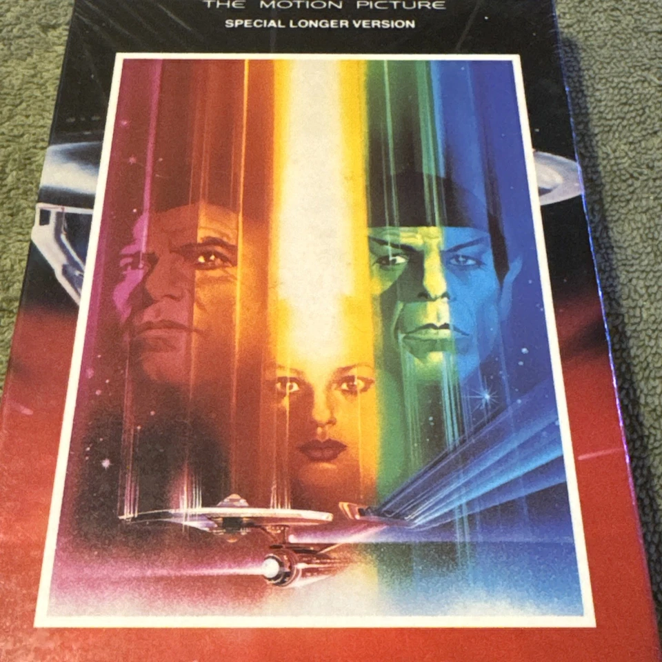 STAR TREK The Motion Picture - Special Longer Version (VHS, 1991) New Sealed   - Image 2 of 4
