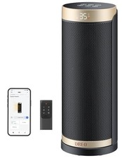 Dreo 2000W Smart App Space Heater Bedroom 16 Inch Portable Heater Alexa Google