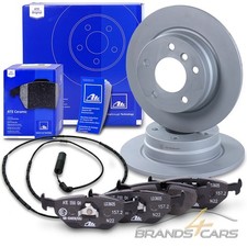 ATE BREMSSCHEIBEN Ø280 +CERAMIC BREMSBELÄGE +WARNKONTAKT HINTEN FÜR BMW 3-ER E46