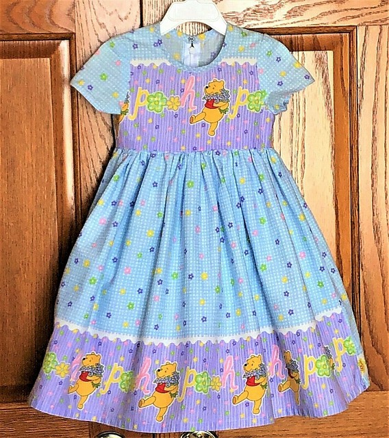 Vintage Cute Flower Dress 3T