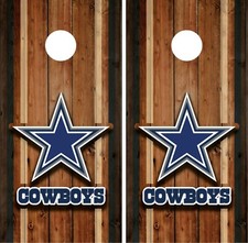 Dallas Cowboys Cornhole Board Vinyl Sticker Decal Skin Wrap Decor Designs VZ722