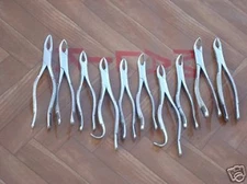 10 O.R GRADE DENTAL SURGERY TOOTH EXTRACTING FORCEP KIT