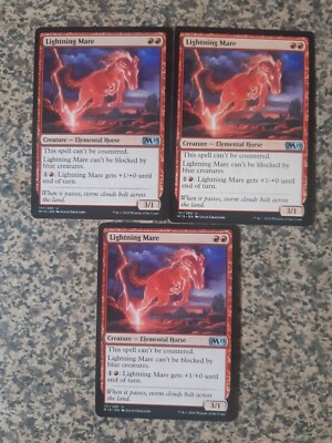 MTG 3 x Lightning Mare - Kernset 2019