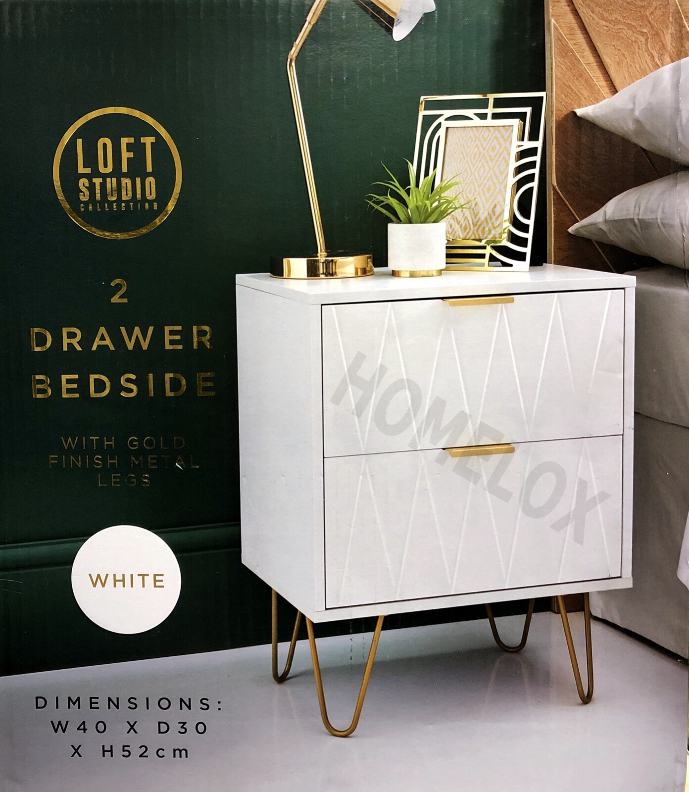 Gold Bedroom Side Tables atelieryuwa.ciao.jp