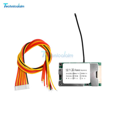 BMS 10S 30A 36V Li-ion Battery Charge Protection Board Balance Charging Circuit
