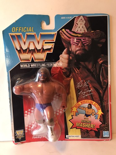 Vintage WWF Hasbro Macho MAN Randy Savage Series 3...