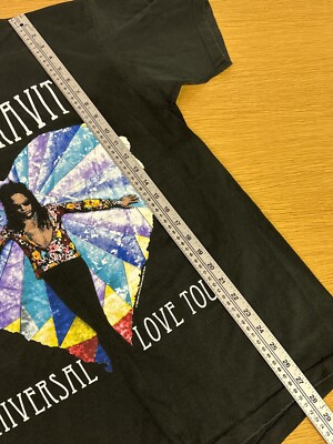 90'S Made Usa Vintage Giant Tag Lenny Kravitz Universal Love Tour