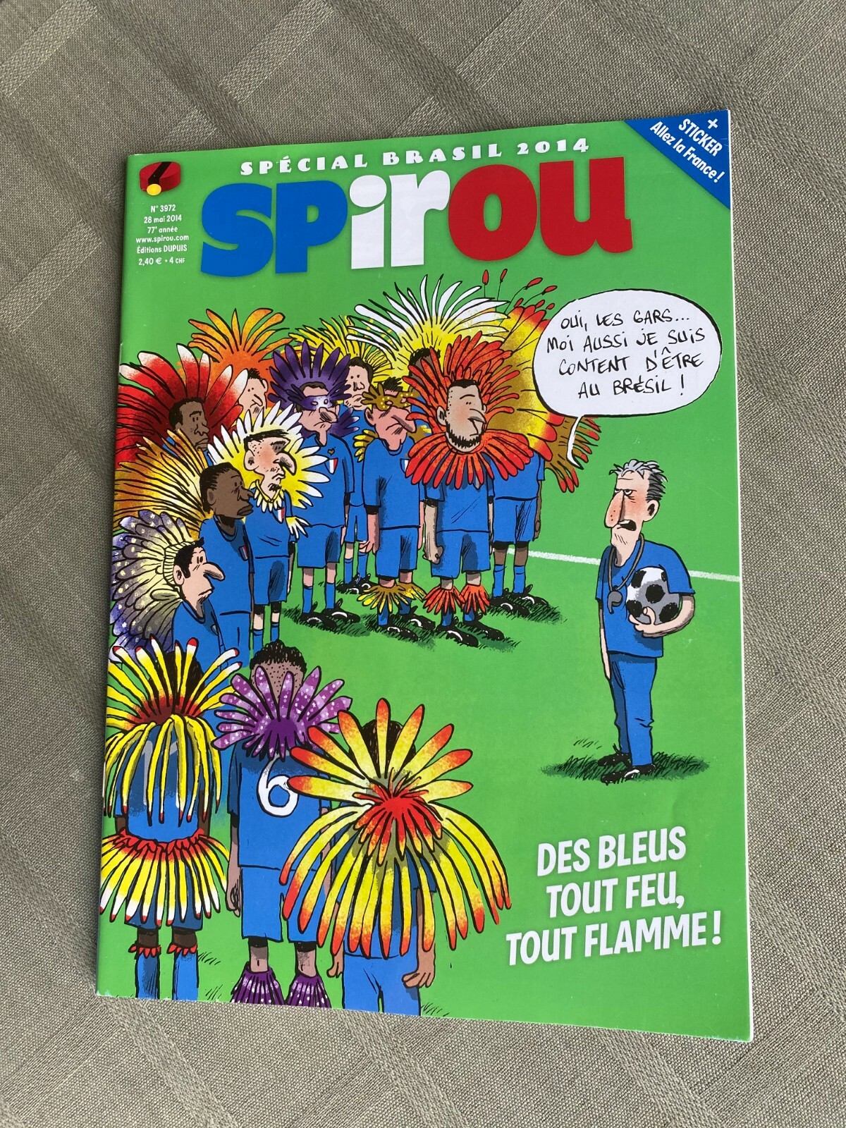 View Spirou No. 3972 2014 IN Excellent Condition Thoroughly Full Of His/Her Ccmt