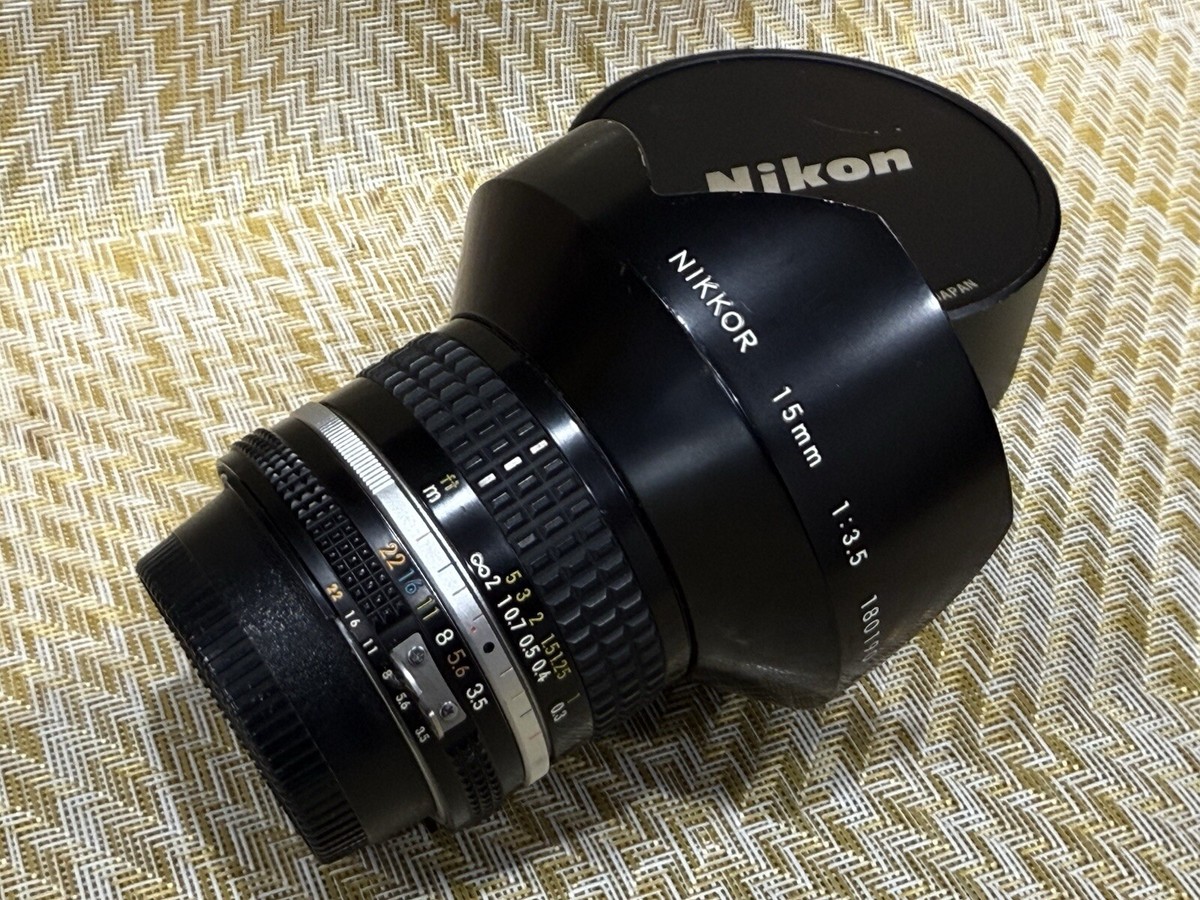 Nikon 15mm f/3.5 Nikkor AI-s Gorgeous Ultra Wide-Angle MF Nikon 15mm f/3.5 Nikkor AI-s Gorgeous Ultra Wide-Angle MF