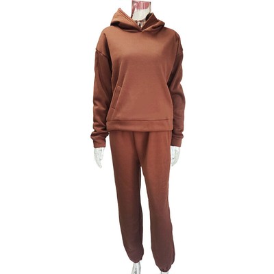 Générique 2023 Survêtement Ensembles Femmes Décontracté À Manches Longues Sweats à Capuche Et Pantalon Automne Hiver 2 Pièce Suit Ensemble Pull À Capuche Et Jogging Pantalons Ensemble