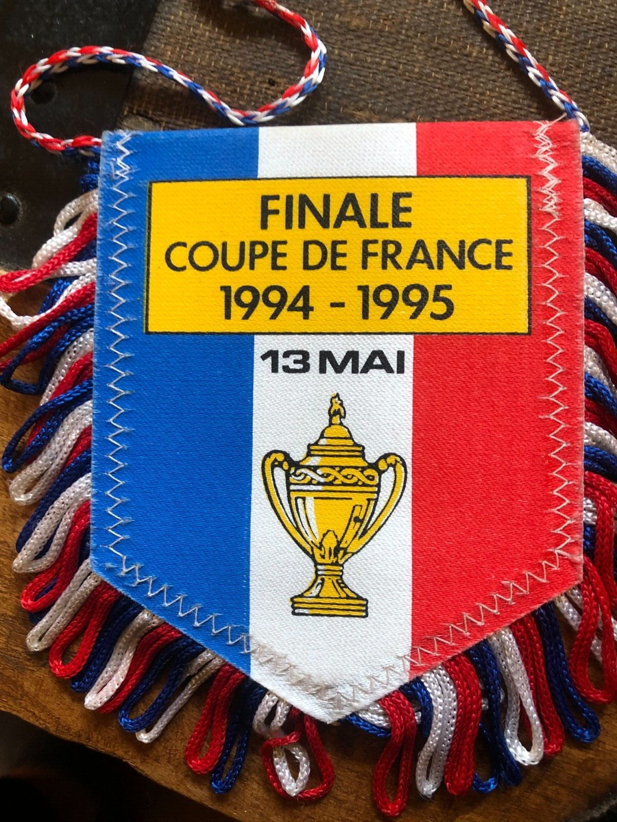 Fanion Vintage PSG – Paris / Strasbourg – Coupe De France 1994-1995