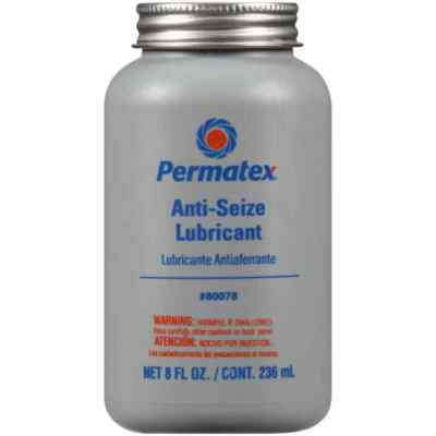 PERMATEX 80078  ANTI-SEIZE LUBRICANT 8 FL OZ Brush Top Bottle