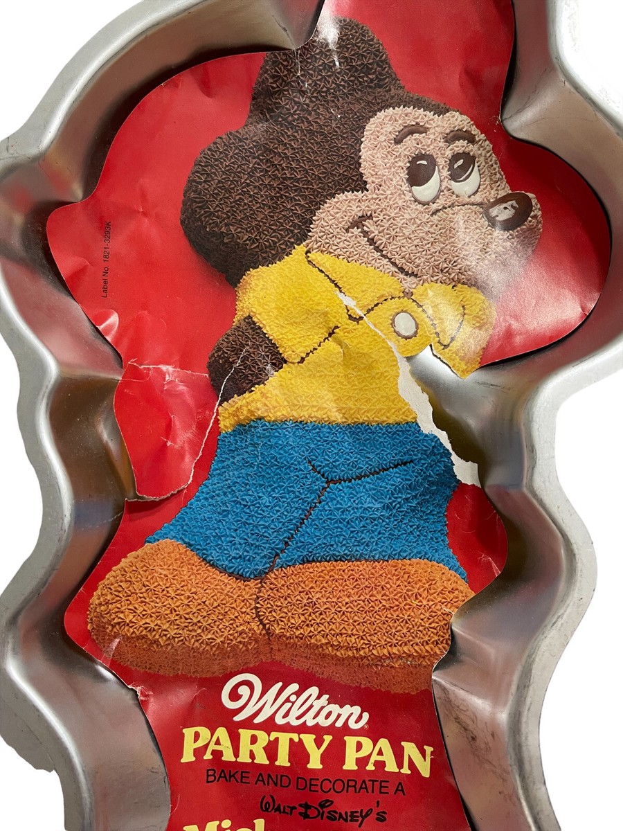 Mouse Cake Pans Disney Mickey Mouse Discontinued Wilton Pans