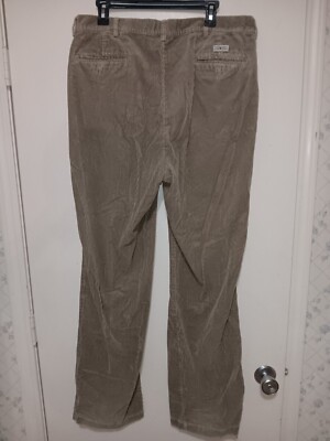 Ralph Lauren Polo Cords Andrew Pant Mens Pleated Corduroy Pants