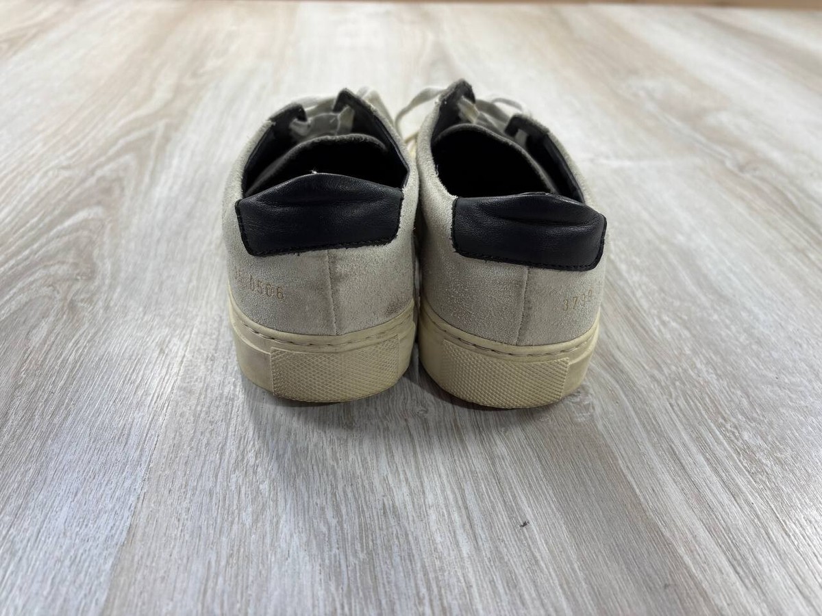 Baskets Femme Common Projects Gris Nappa - Taille 35, Cuir, à Enfiler, Occasion