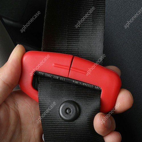 Seat Buckle Cover 5PCS Silicone Seat Belt Clips Sleeve For Range Rover Sport - Picture 7 of 10