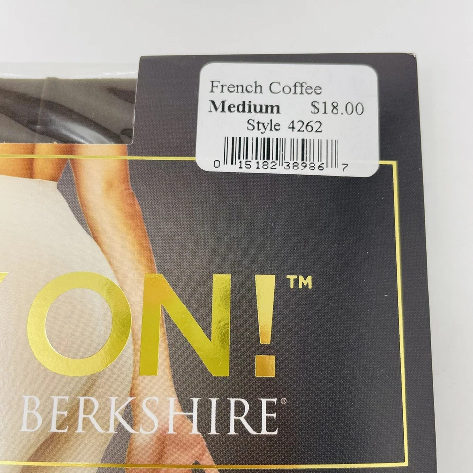 Berkshire Medium The Easy On Luxe Ultra Nude Pantyhose Sheers 4262 French Coffee - Image 4 of 4